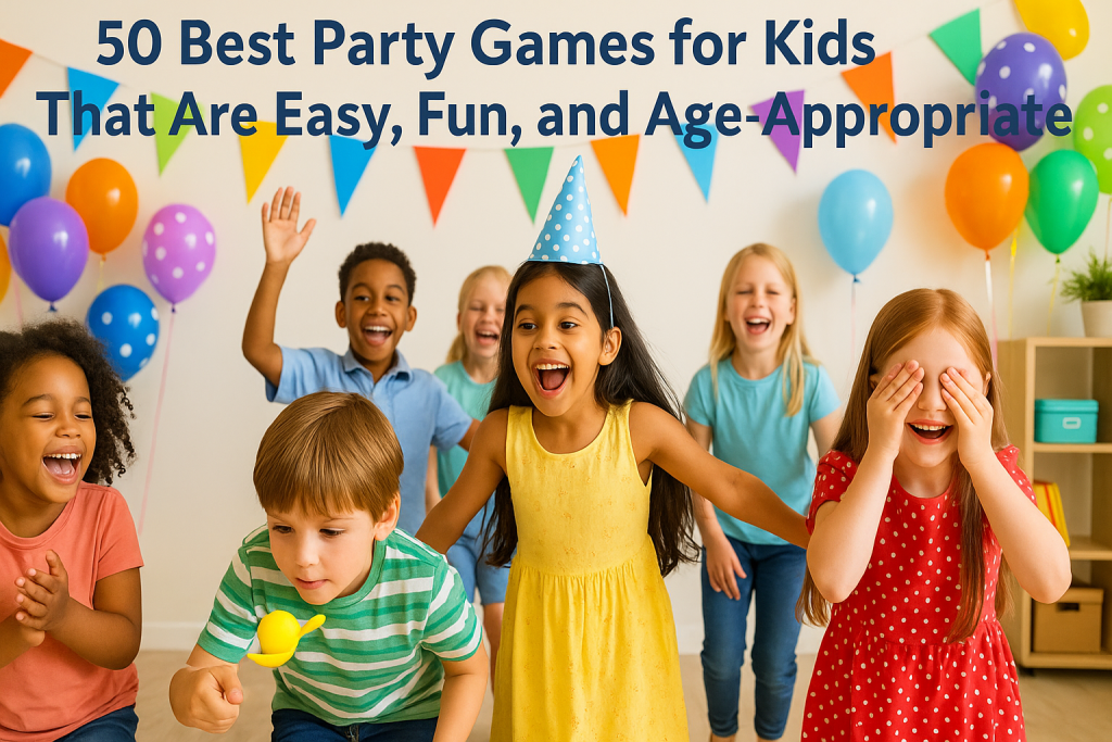 50 Best Party Games for Kids That Are Easy, Fun, and Age-Appropriate