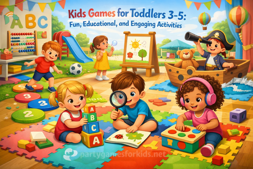 Kids Games for Toddlers 3-5 Fun, Educational, and Engaging Activities