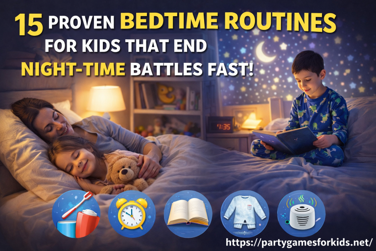 15 Proven Bedtime Routines for Kids That End Night-Time Battles Fast