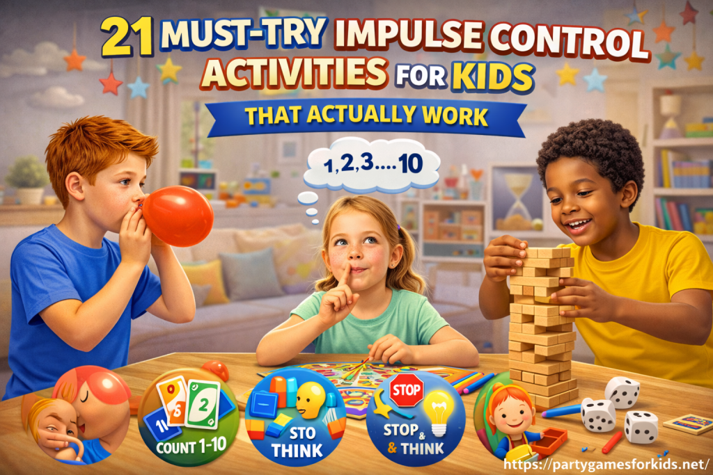 21 Must-Try Impulse Control Activities for Kids That Actually Work